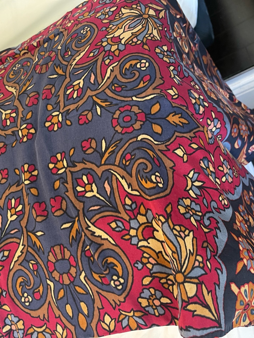 Vintage Ralph Lauren Brentwood Jewel Egyptian Cotton King Pillowcase Set of 2 - Picture 6 of 13